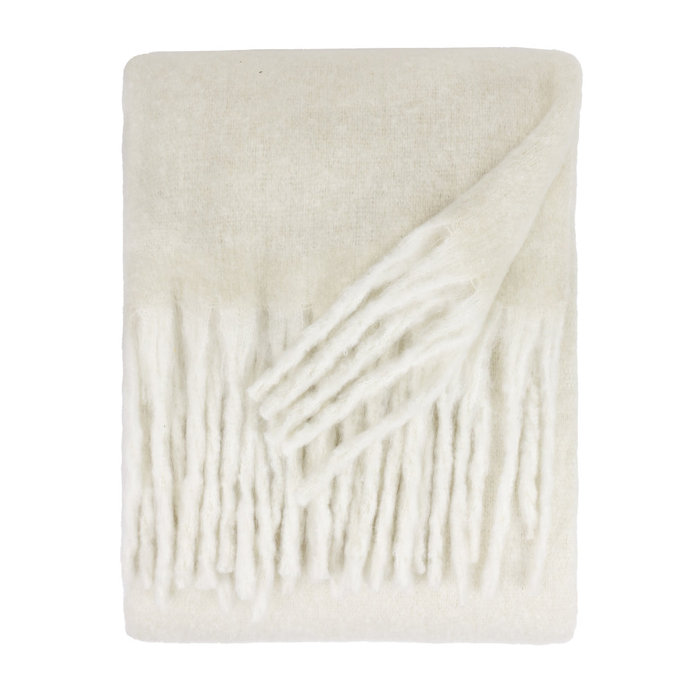 Cozy 140x180 Throw Ecru - image 2