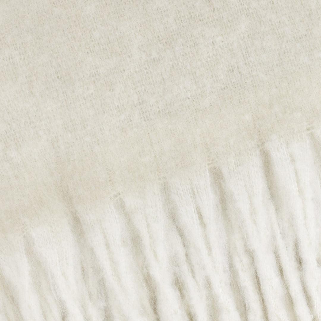 Cozy 140x180 Throw Ecru - image 3