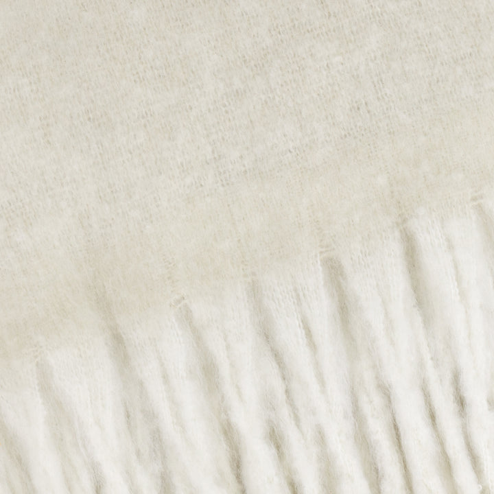 Cozy 140x180 Throw Ecru - image 3