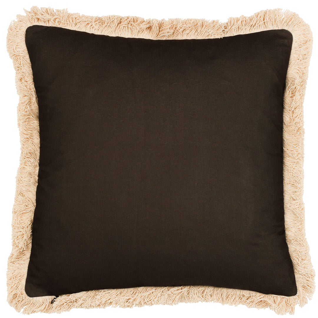 COLONIAL PALM 45X45 CUSHION CASE ESPRESSO