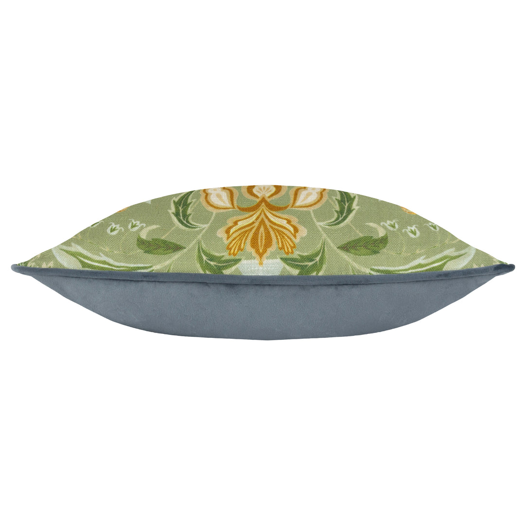 CHATSWORTH PEACOCK 43X43 CUSHION CASE SAGE