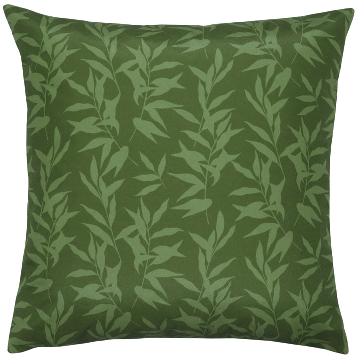 Cranes 43x43 Outdoor Cushion Cover Blush/Forest - image 2