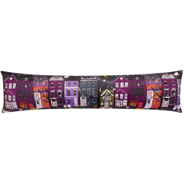 Creepy Town Draught Excluder Charcoal Black - image 3