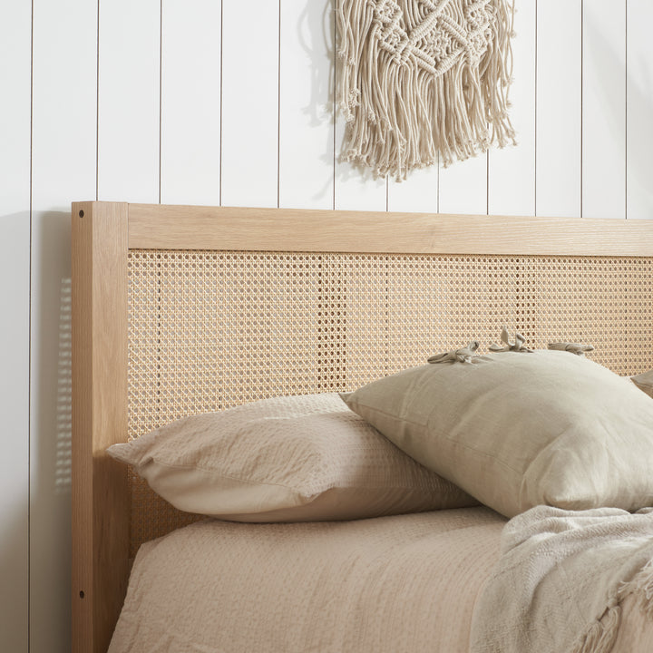 Croxley Ottoman Double Rattan Bed
