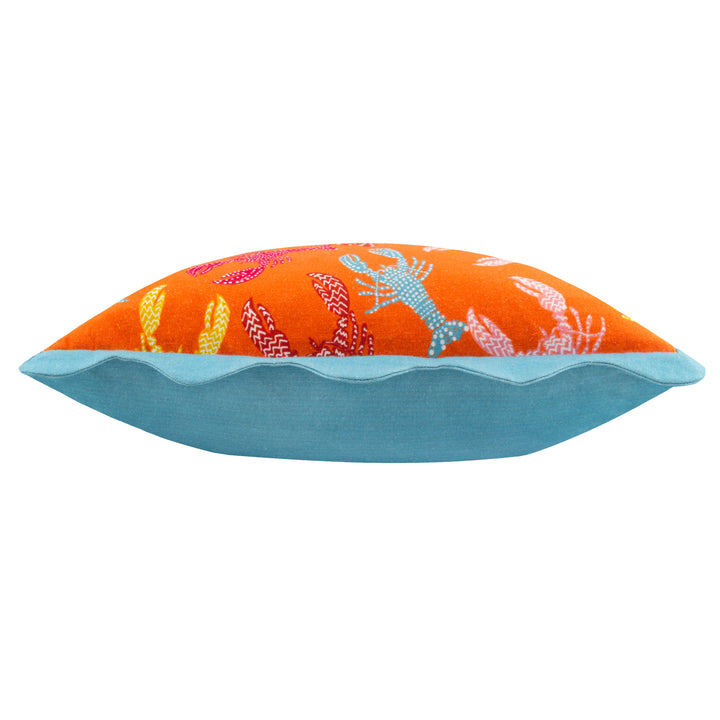 CRUSTACEANS 50X50 CUSHION CASE ORANGEADE