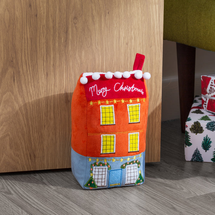 CHRISTMAS SPIRIT HOUSE DOOR STOP