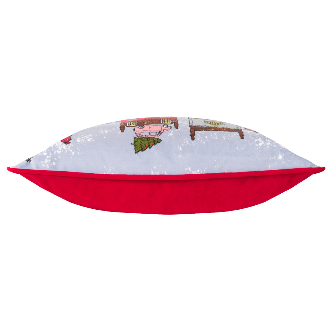 CHRISTMAS SPIRIT 30X50 CUSHION CASE MULTI