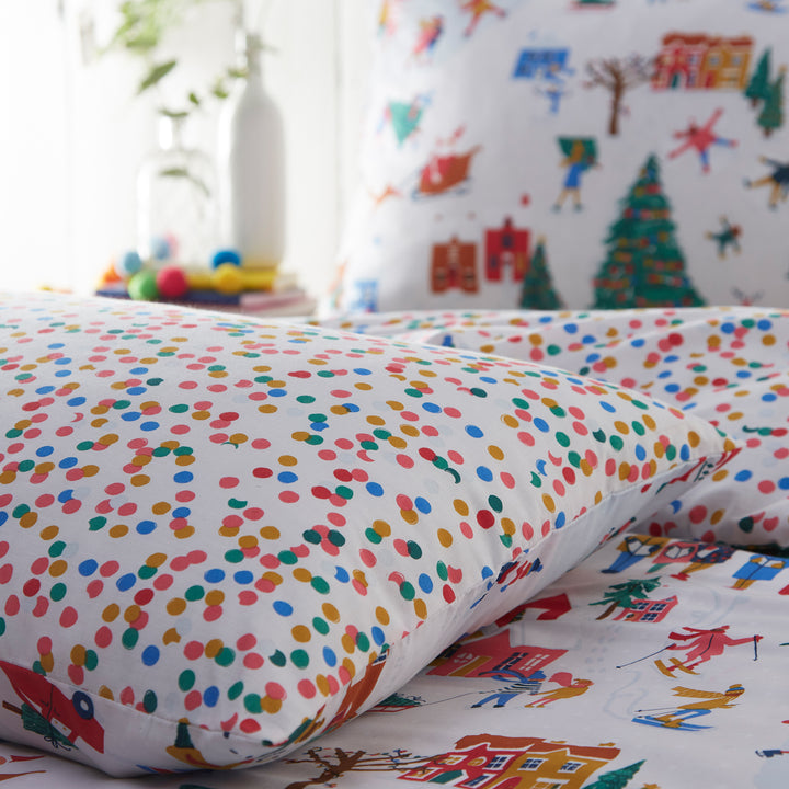 CHRISTMAS TOGETHER TODDLER DUVET SET MULTI