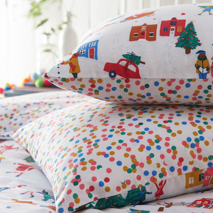 CHRISTMAS TOGETHER KING SIZE DUVET SET MULTI