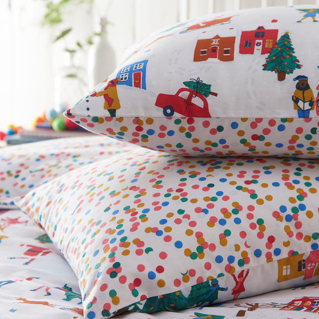 CHRISTMAS TOGETHER SUPER KING DUVET SET MULTI