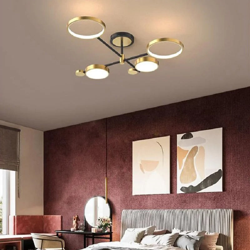 Nordic Style Semi Flush Mount LED Lighting