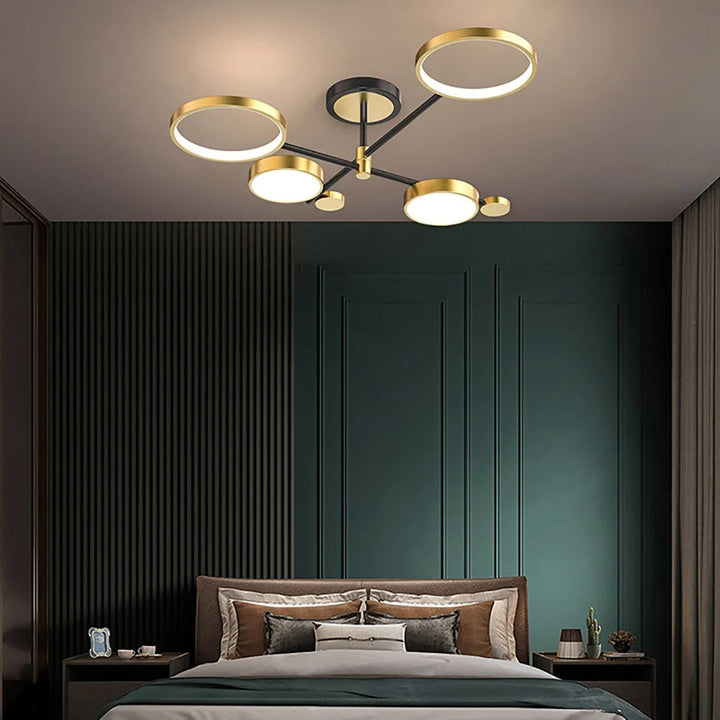 Nordic Style Semi Flush Mount LED Lighting