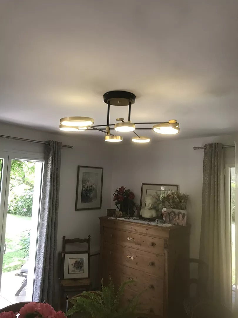Nordic Style Semi Flush Mount LED Lighting