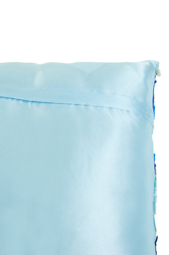 Duke Sequins Turquoise Cushion