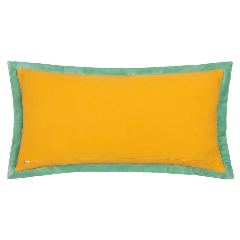 CASA CUSHION OCHRE/MARINE