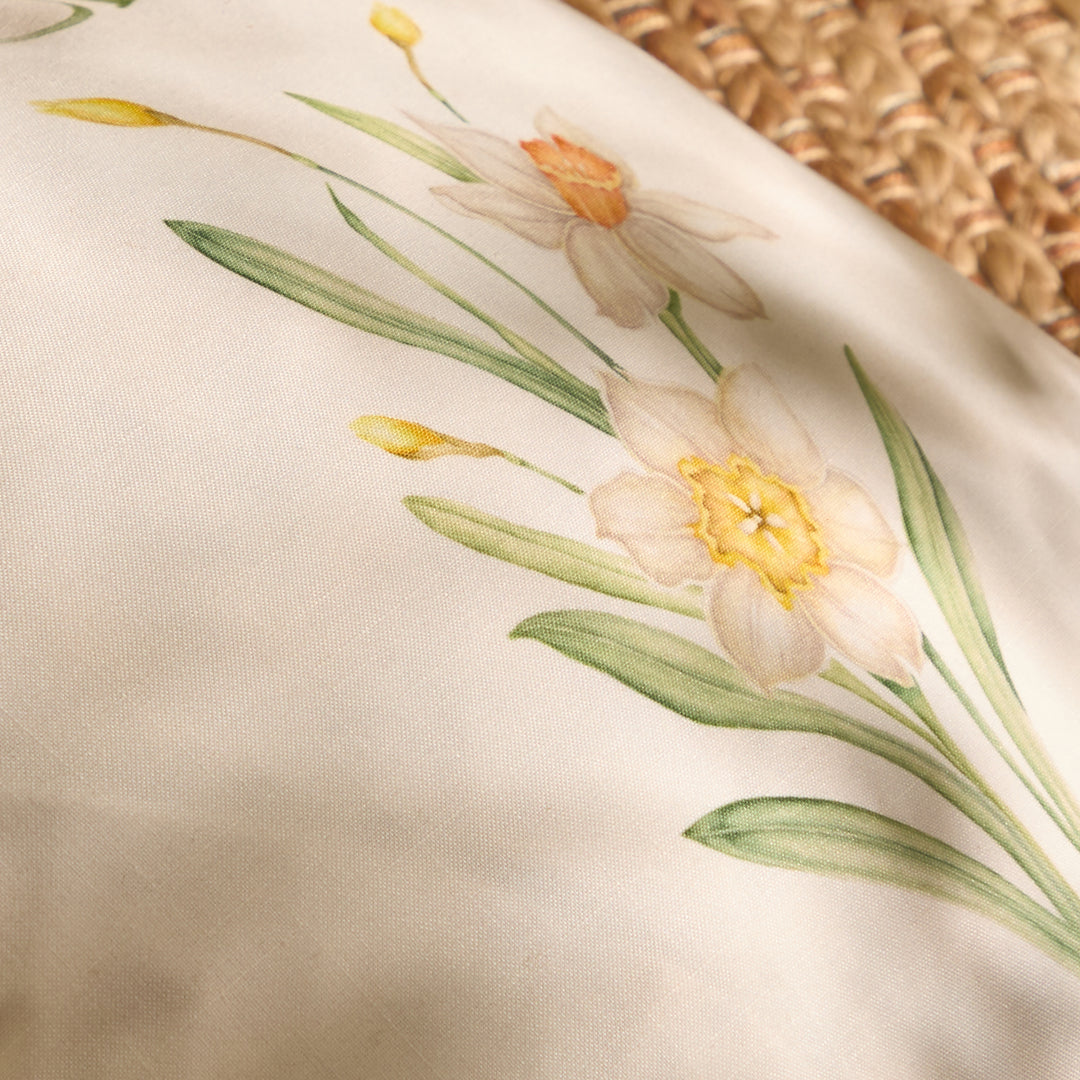 DAFFODIL 50X50 OUTDOOR CUSHION CASE YELLOW