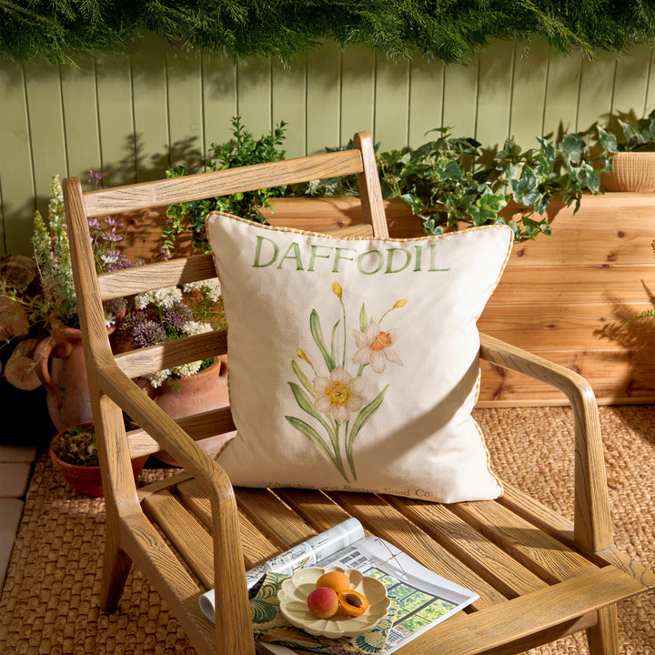 DAFFODIL 50X50 OUTDOOR CUSHION CASE YELLOW