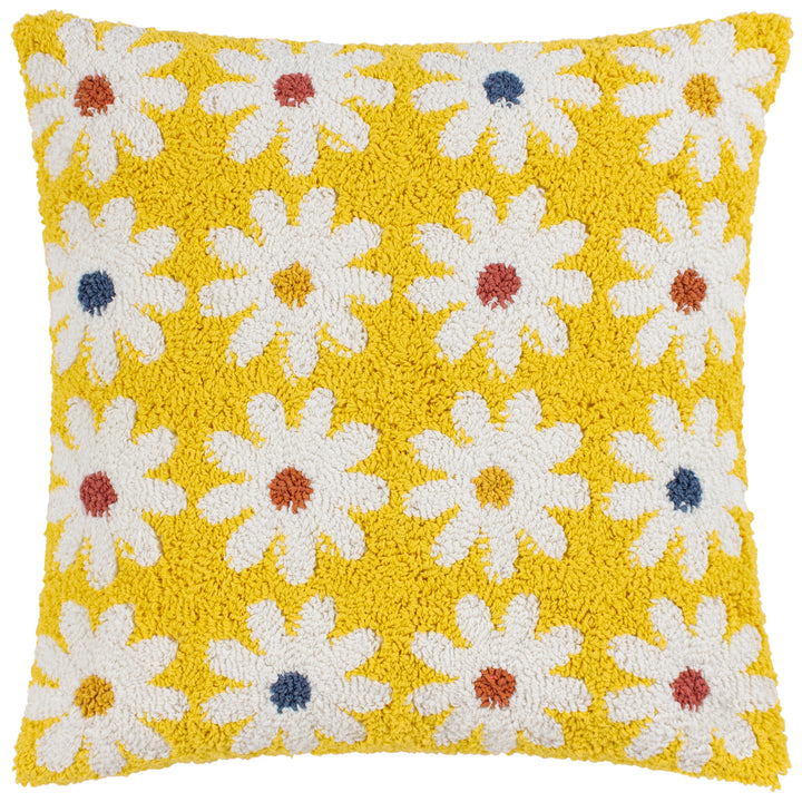 DAISY 45X45 CUSHION CASE MELLOW YELLOW
