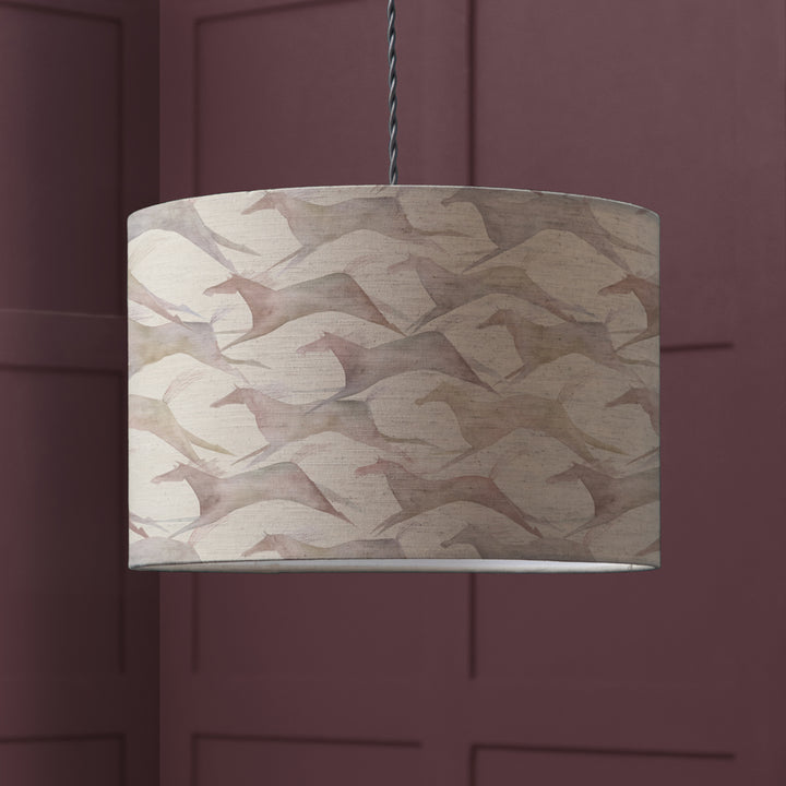 DAKOTA EVA 46X24CM LAMPSHADE SEPIA