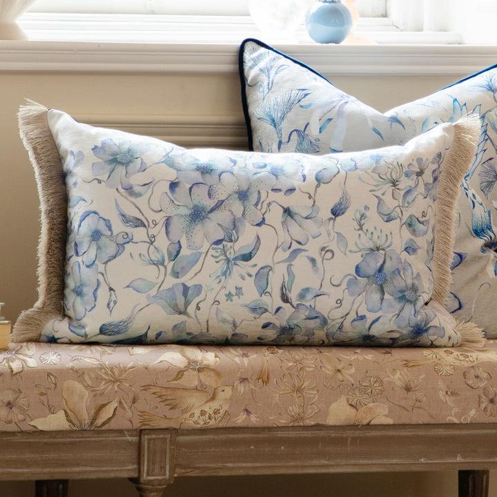 DAPHNE 40X60 CUSHION CASE BLUE