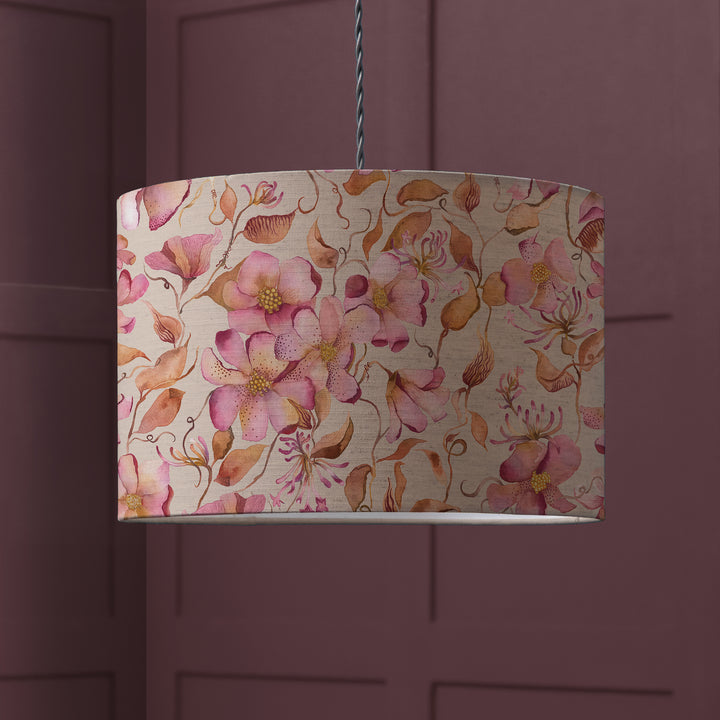 DAPHNE PRIMROSE EVA 30CM LAMPSHADE PINK