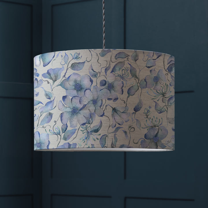 Daphne Delft Blue EVA 46cm Lampshade Blue