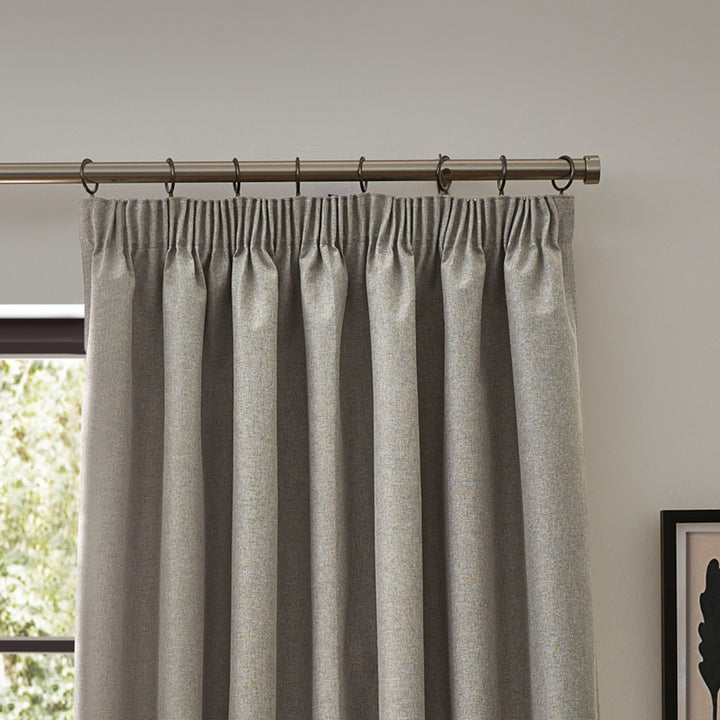 DAWN 117X183 PENCIL PLEAT CURTAIN LINEN