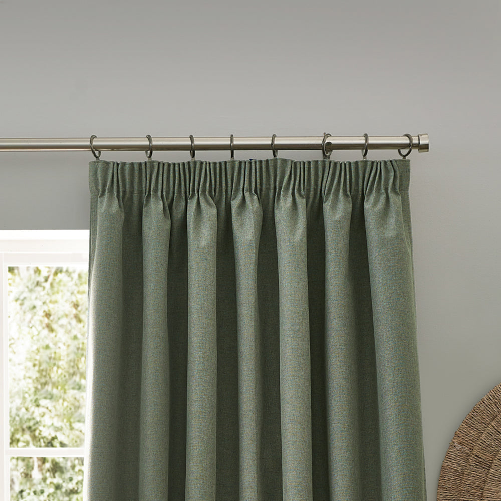 Dawn 168x183 Pencil Pleat Curtain Eucalyptus - image 2