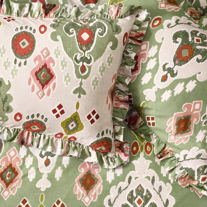 Dawson Super King Duvet Set Cedar Green - image 3