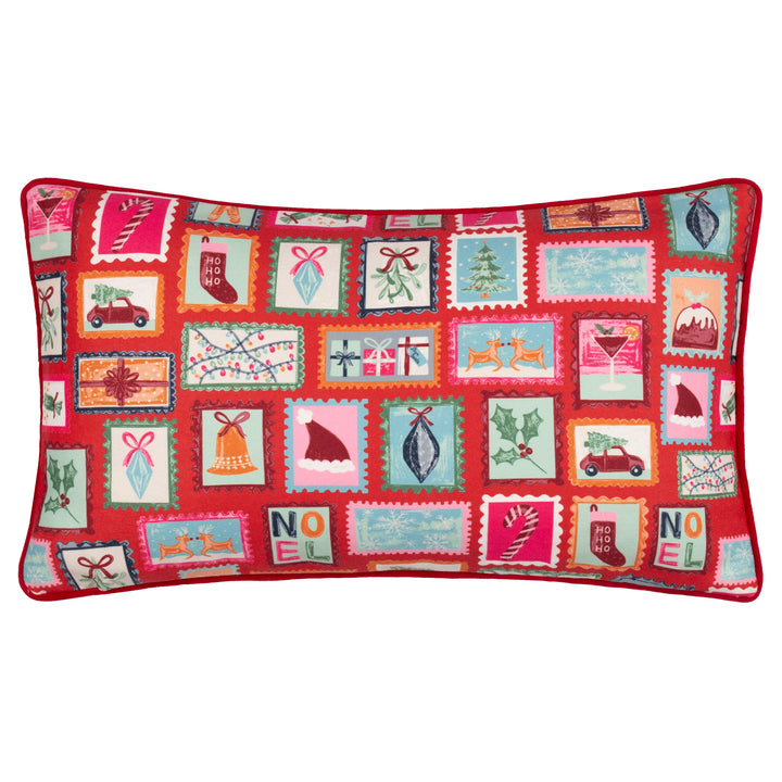 DEAR SANTA 30X50 CUSHION CASE MULTI