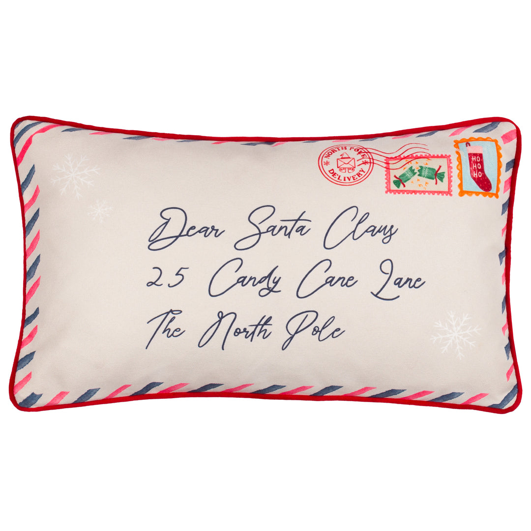 Dear Santa 30x50 Cushion Case Multi