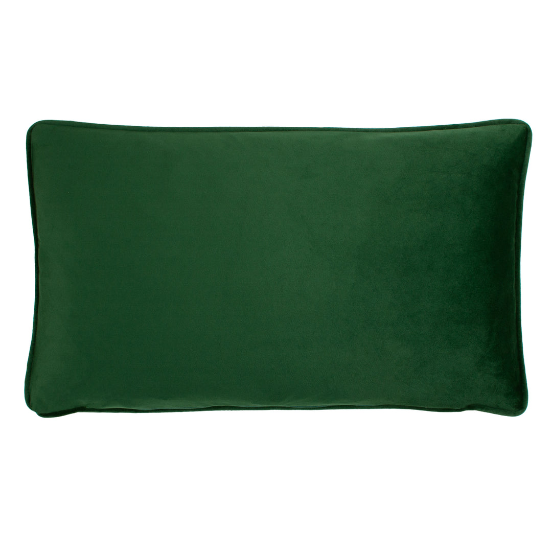 DECK THE HALLS BAUBLES 30X50 CUSHION CASE PINE GREEN