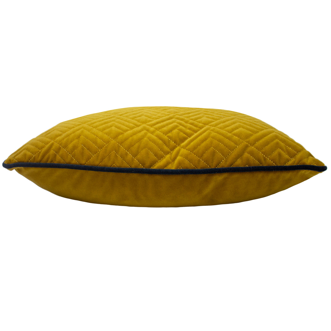 DECO 50X50 C/CASE MUSTARD/NAVY