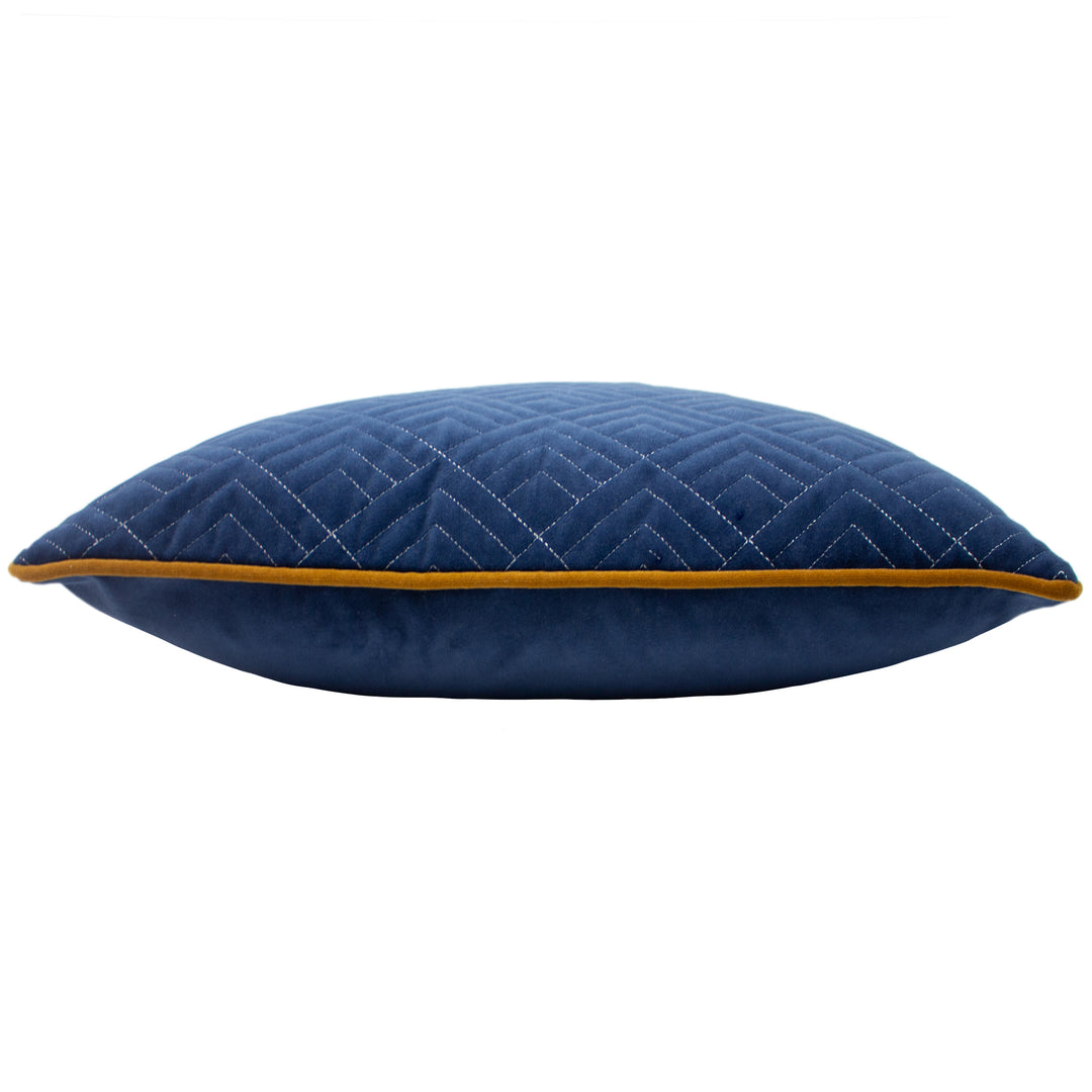 DECO 50X50 C/CASE NAVY/MUSTARD