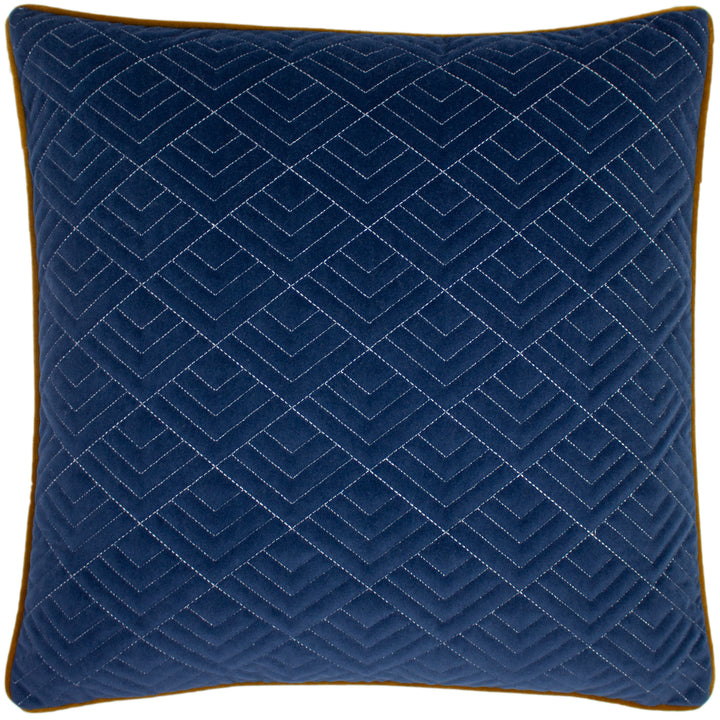 DECO 50X50 C/CASE NAVY/MUSTARD