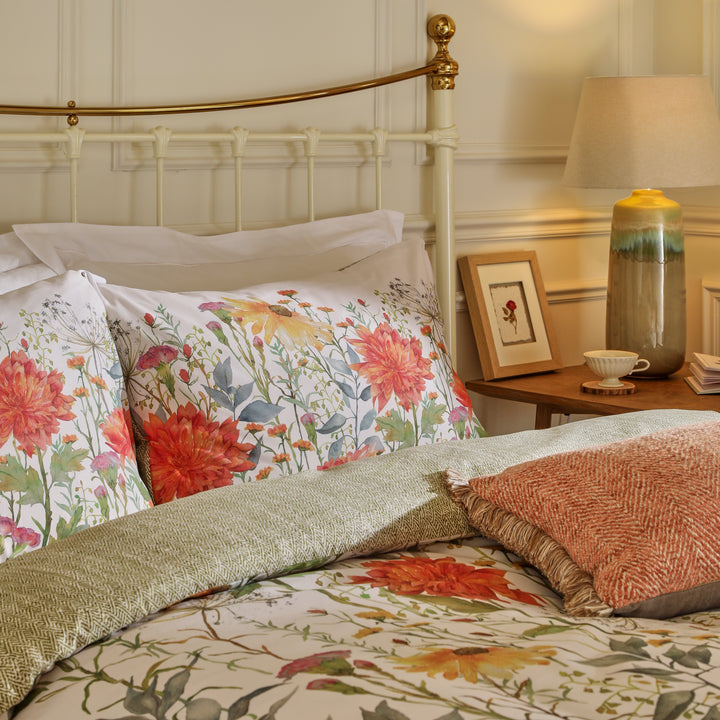 DELAMERE SINGLE DUVET SET MULTICOLOUR