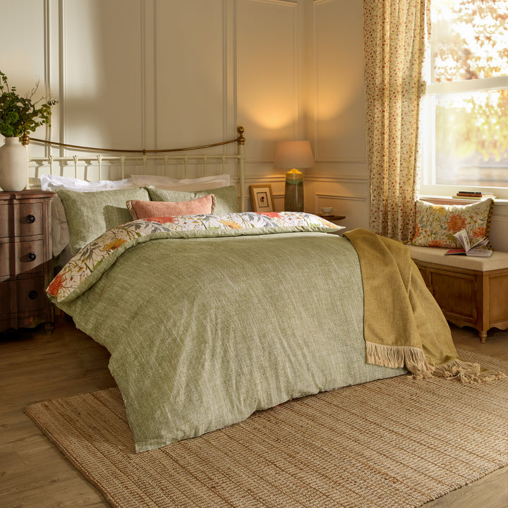 DELAMERE SINGLE DUVET SET MULTICOLOUR