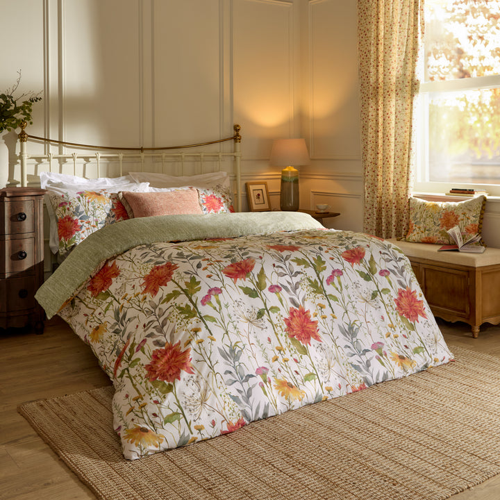 DELAMERE SINGLE DUVET SET MULTICOLOUR