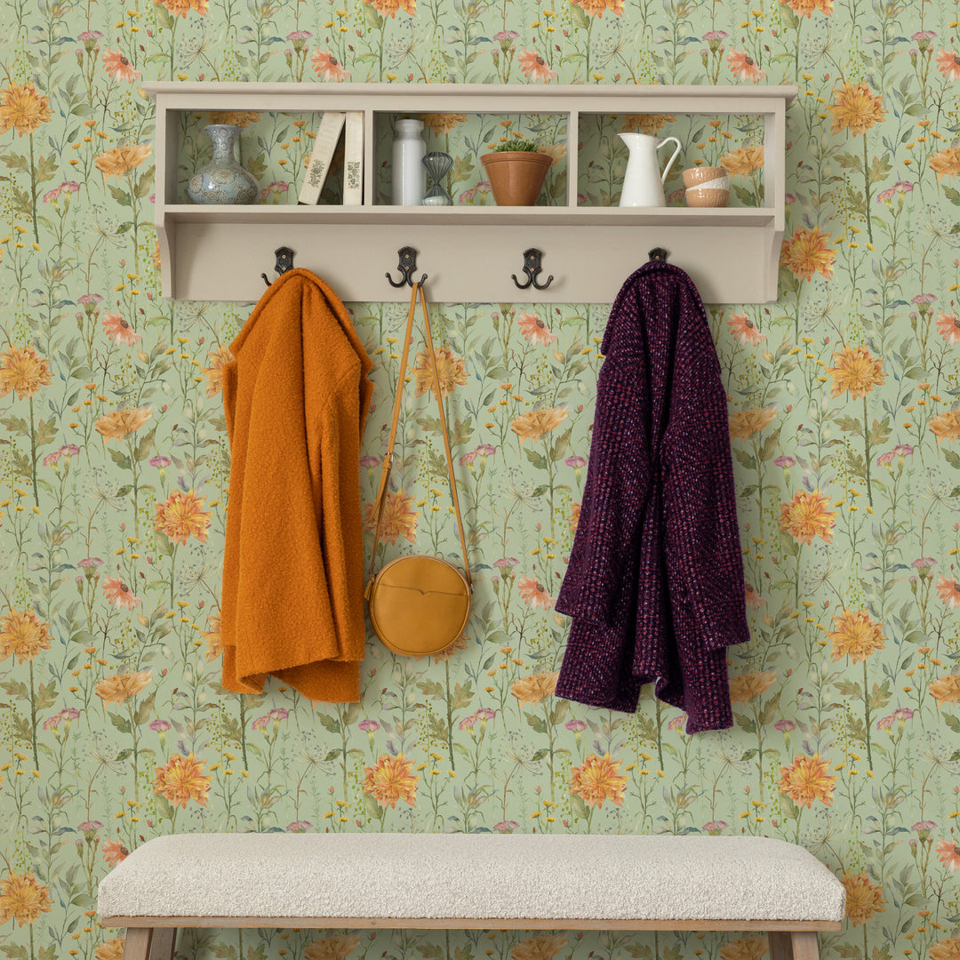 Delamere Wallpaper Sage