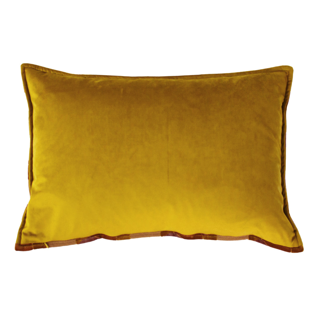 DELANO 40X60 C/CASE OCHRE/BLUSH