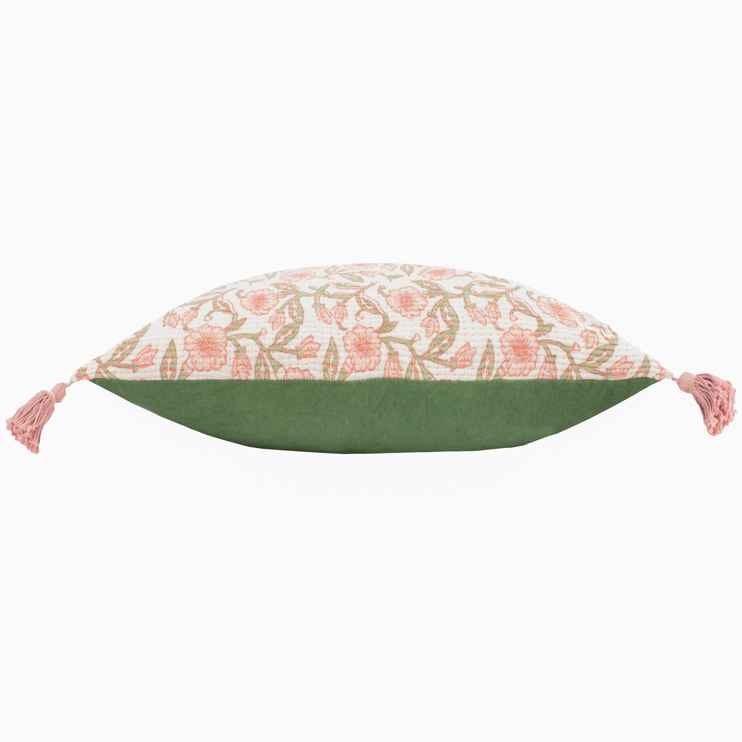 DELPHINE 40X60 CUSHION CASE CORAL