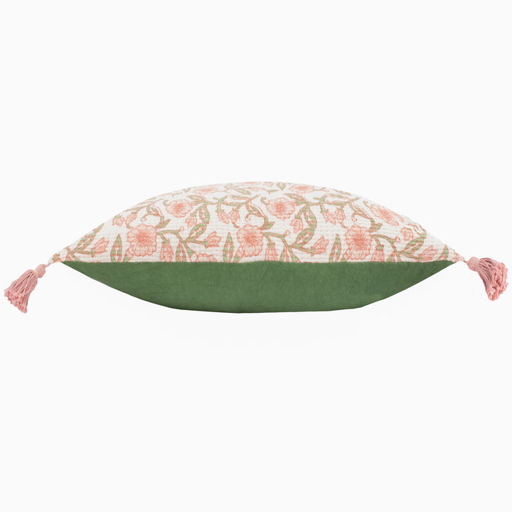 DELPHINE 40X60 CUSHION CASE CORAL