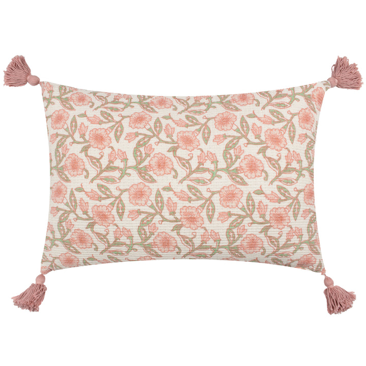 DELPHINE 40X60 CUSHION CASE CORAL