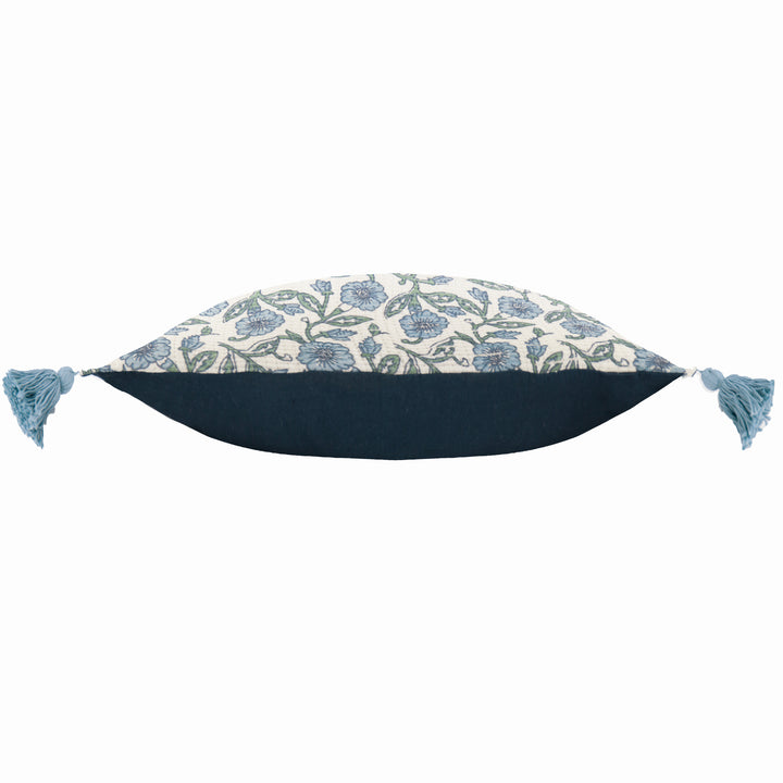 DELPHINE 40X60 CUSHION CASE DELPH BLUE