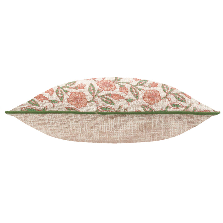 DELPHINE 50X50 CUSHION CASE CORAL