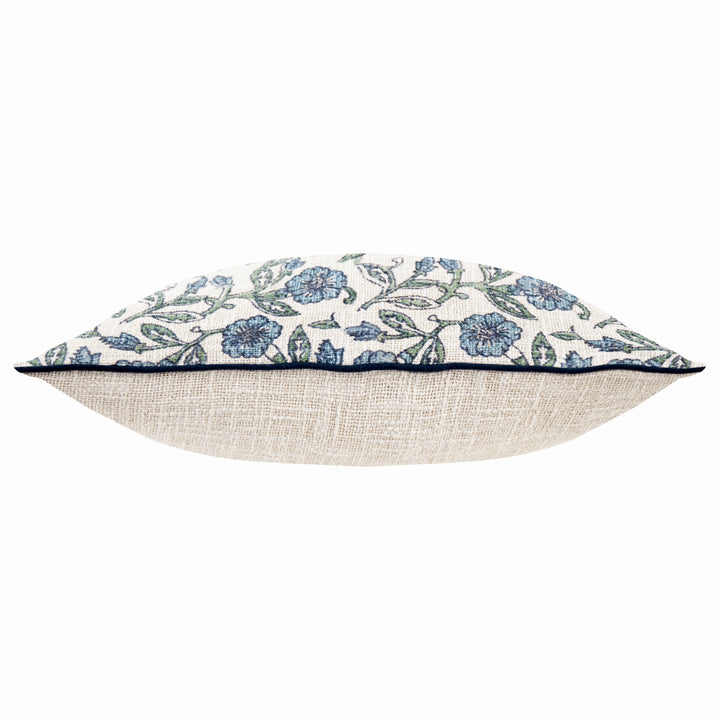 DELPHINE 50X50 CUSHION CASE DELPH BLUE