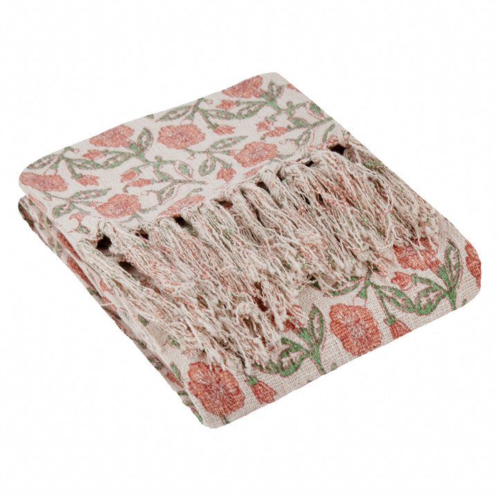 Delphine 130x170 Throw Coral - image 2