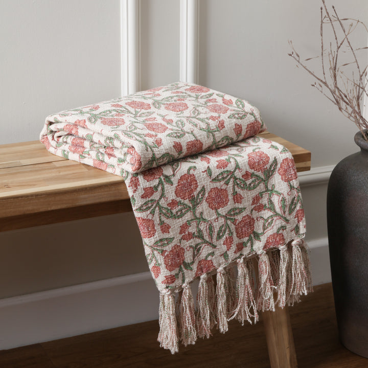 Delphine 130x170 Throw Coral - image 7