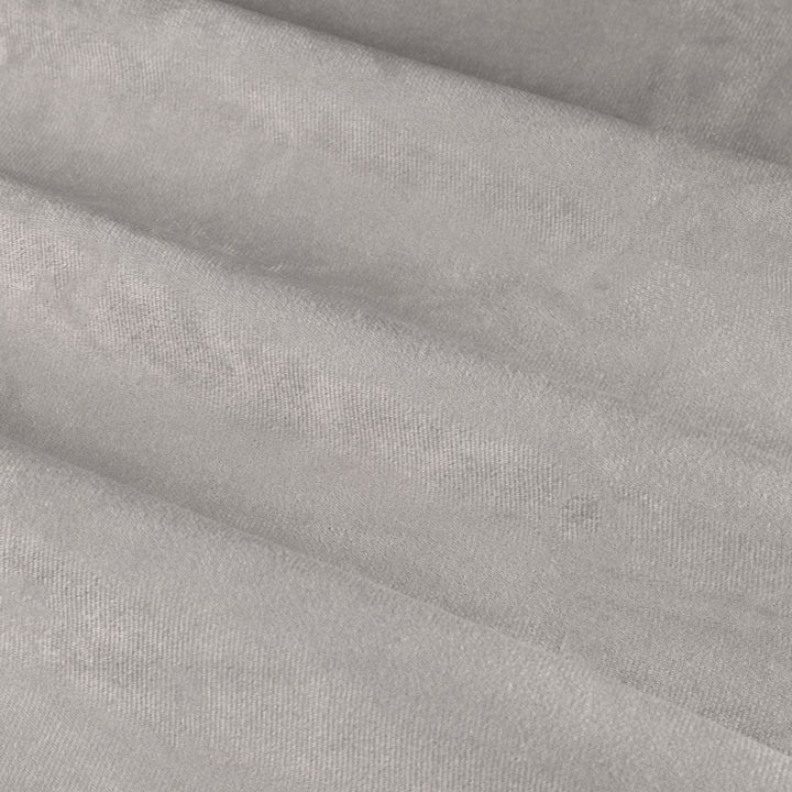 Deluxe Velvet Blackout 229x137 Eyelet Curtains Silver - image 7