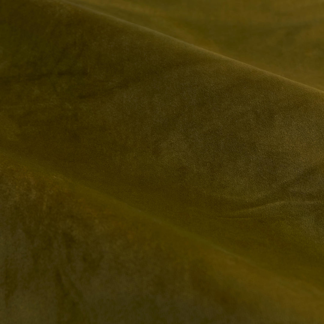 The Ultimate Velvet Blackout 229x183 Pencil Pleat Curtains Olive - image 6